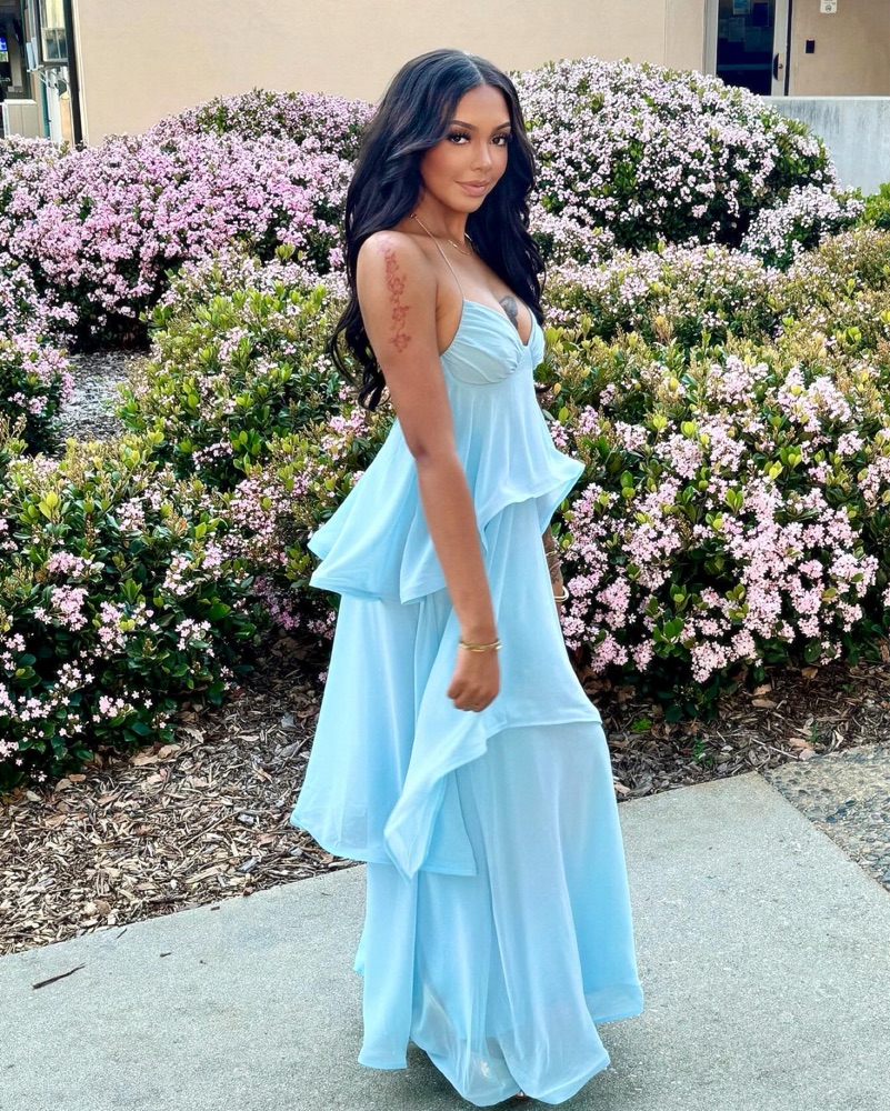 maxi bodycon dress for women ALLURA INTO THE BLUE Maternity ENGAGEMENT DRESSES 92% Rayon / 8% Style:Robe