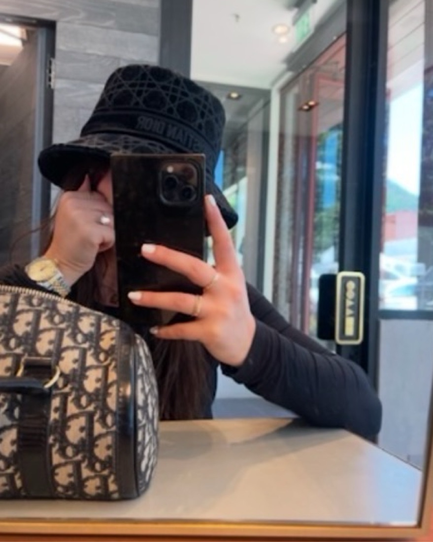 Dior Bucket Hat In Black by Christian Dior - Pickle