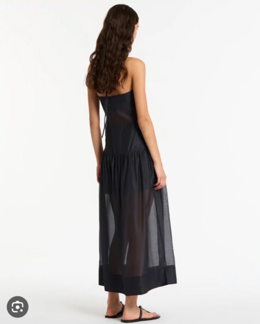 asymmetrical bodice dress Draped Asymmetric Cowl-Neck Dress XS / Black / Polyester main image 1