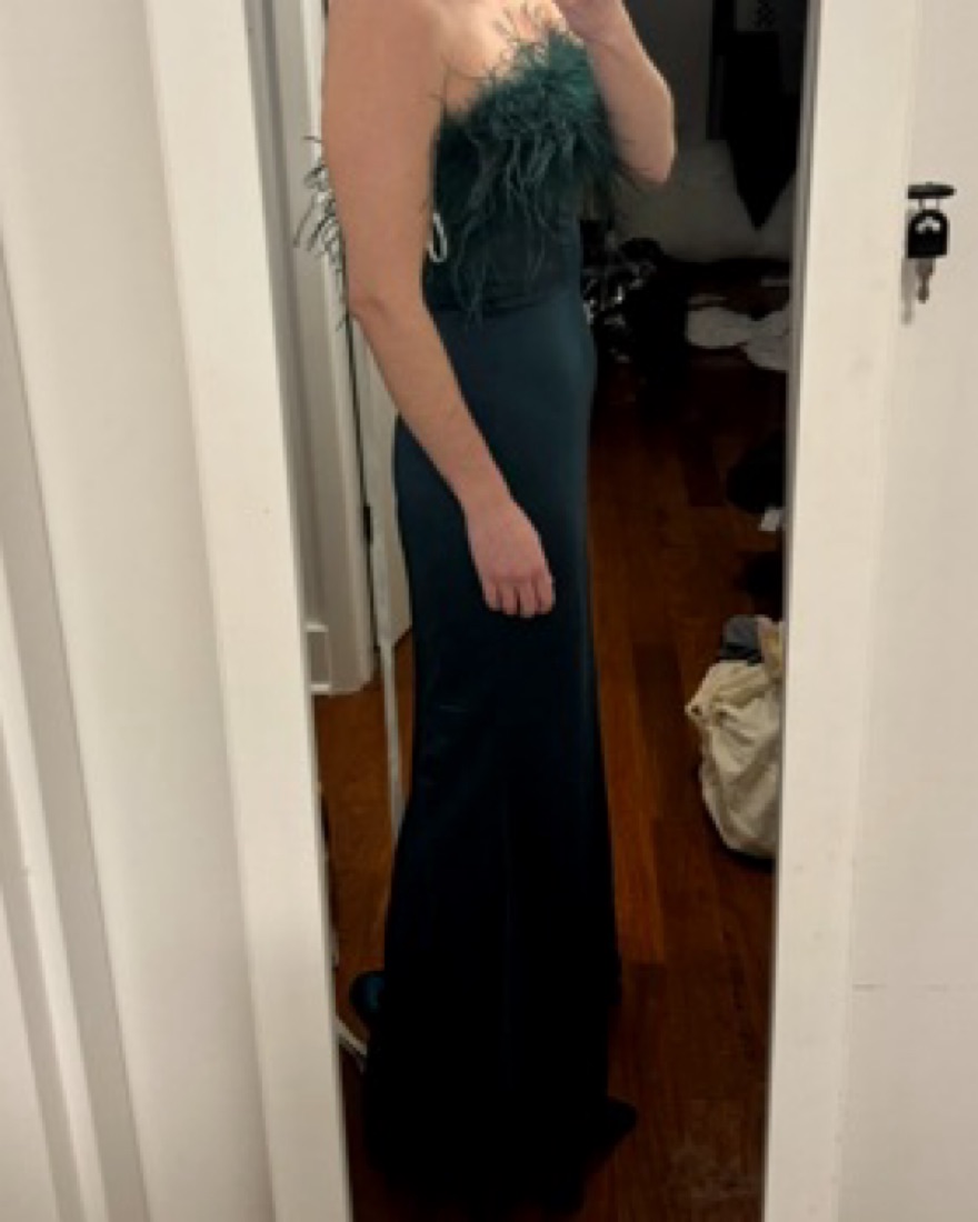 Club L London Dress For It Green Dress by Club L London - Pickle