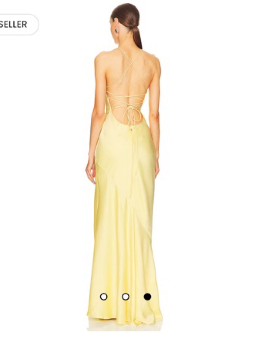 Nookie Yellow Revolve Dress by Revolve - Pickle