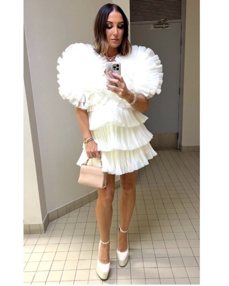 acler spenmoss pleated ruffle mini dress SPENMOSS MINI DRESS