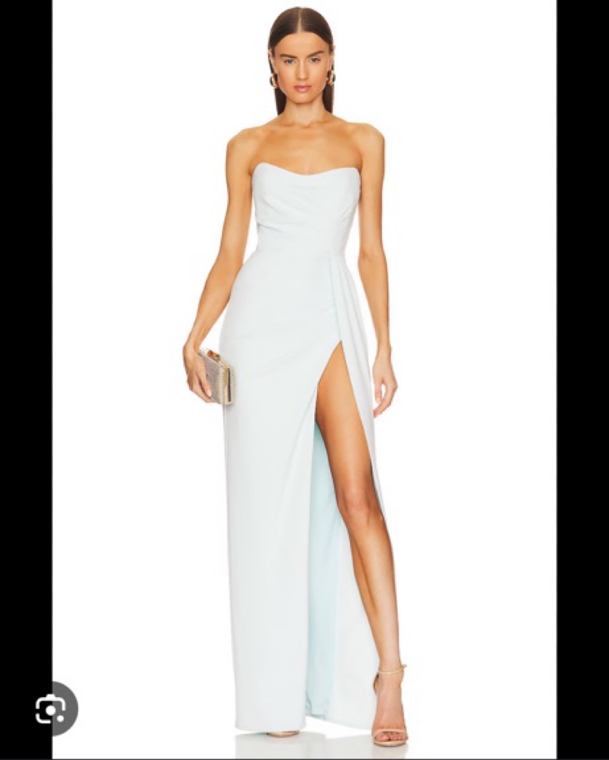 katie may pamela gown celestial blue | Pickle