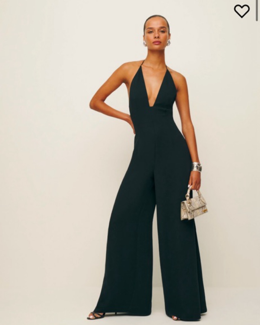 Sézane Vani Jumpsuit in black by Sezane | Pickle