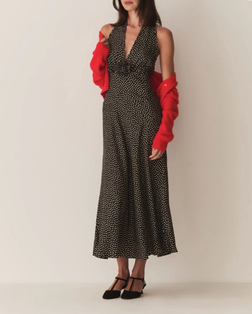 Doen Mazarin Polka Dot Dress by Doen - Pickle