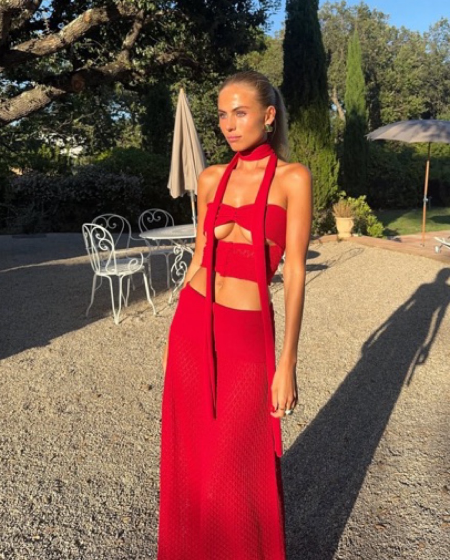 arakii red dress Ruby