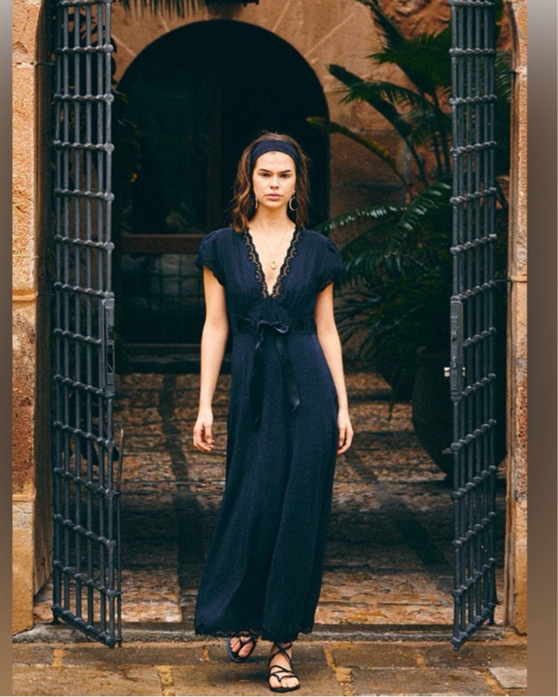 Rixo x Ciao Lucia Marlice Dress Black by Rixo | Pickle