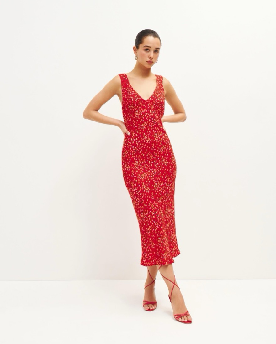 Reformation リフォーメーション ボーデン ドレス Reformation Beauden Dress | Pickle
