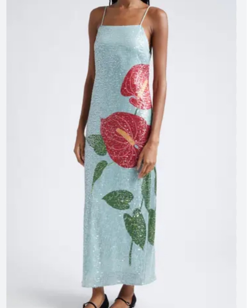 brown halter neck midi dress Brown Satin Midi Dress