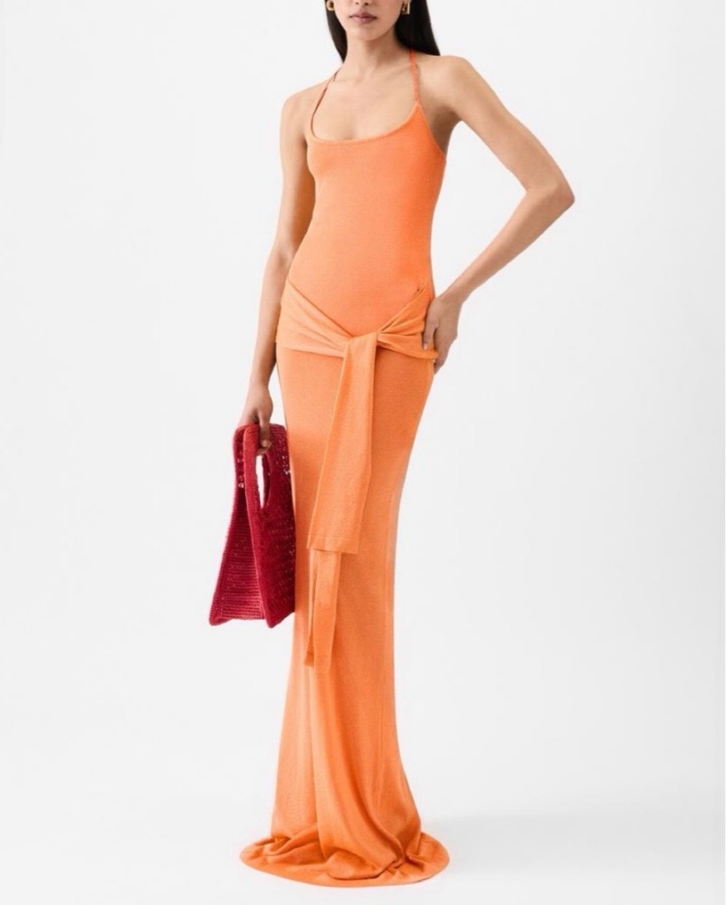 open knit dress Recycled Open Knit Dress – DELLA TERRA