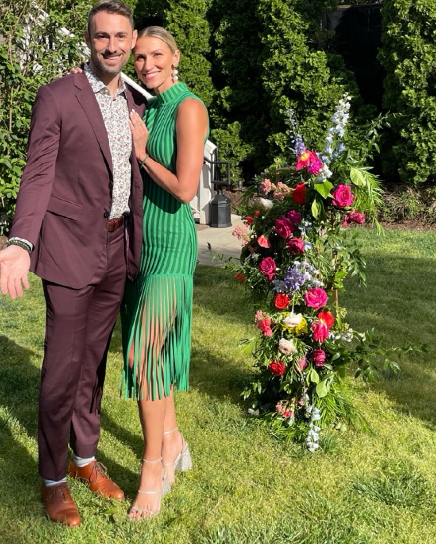 ronny kobo green dress Lime One Shoulder Dress – Rutu Neeva main image 0