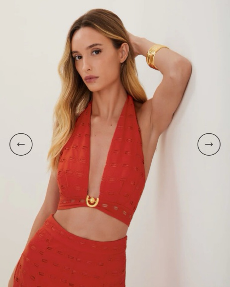 Vix Eyelet Red Set by VIX Paula Hermanny - Pickle