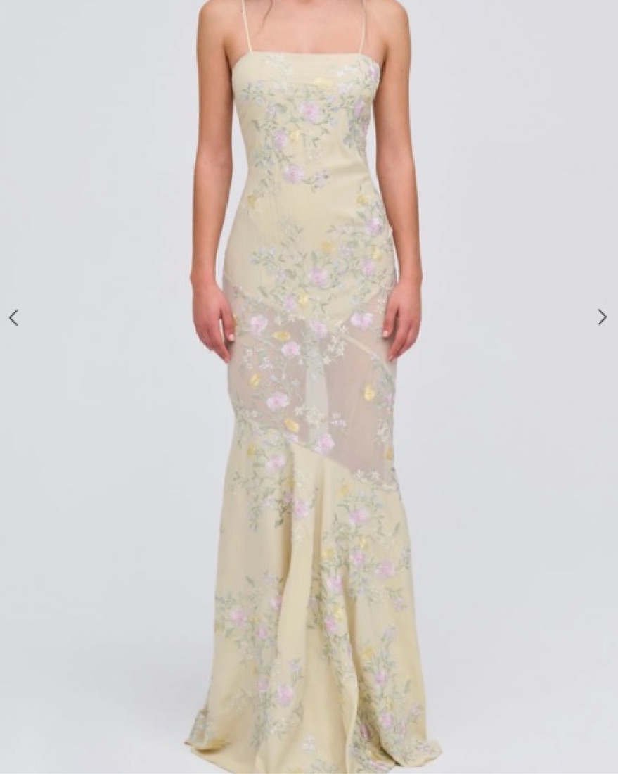floral garden maxi dress Garden Romance Floral Linen Maxi Dress – VICI