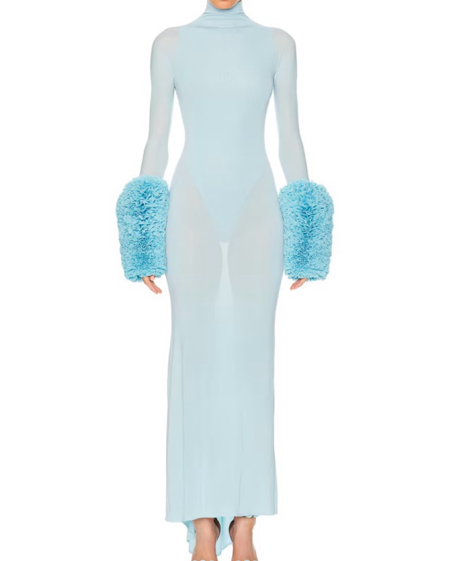 SALE【Alaia】フリンジミニスカート アシンメトリーフリルミニスカート DPB68080 – CRAMMY