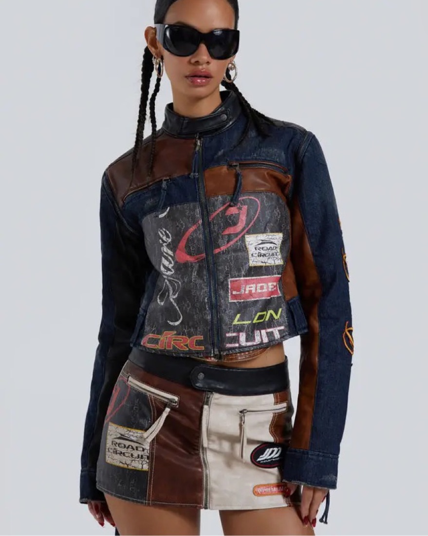 Jaded London Daytona Jacket And Skirt | Pickle