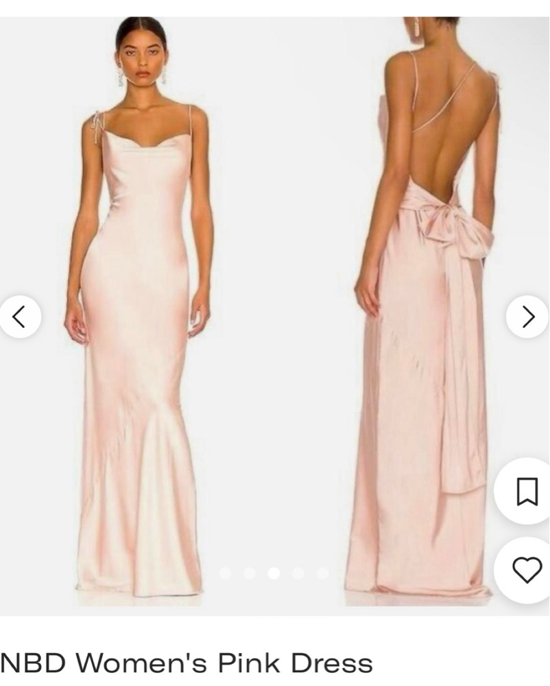 Pink Revolve Maxi Dress by NBD Revolve - Pickle