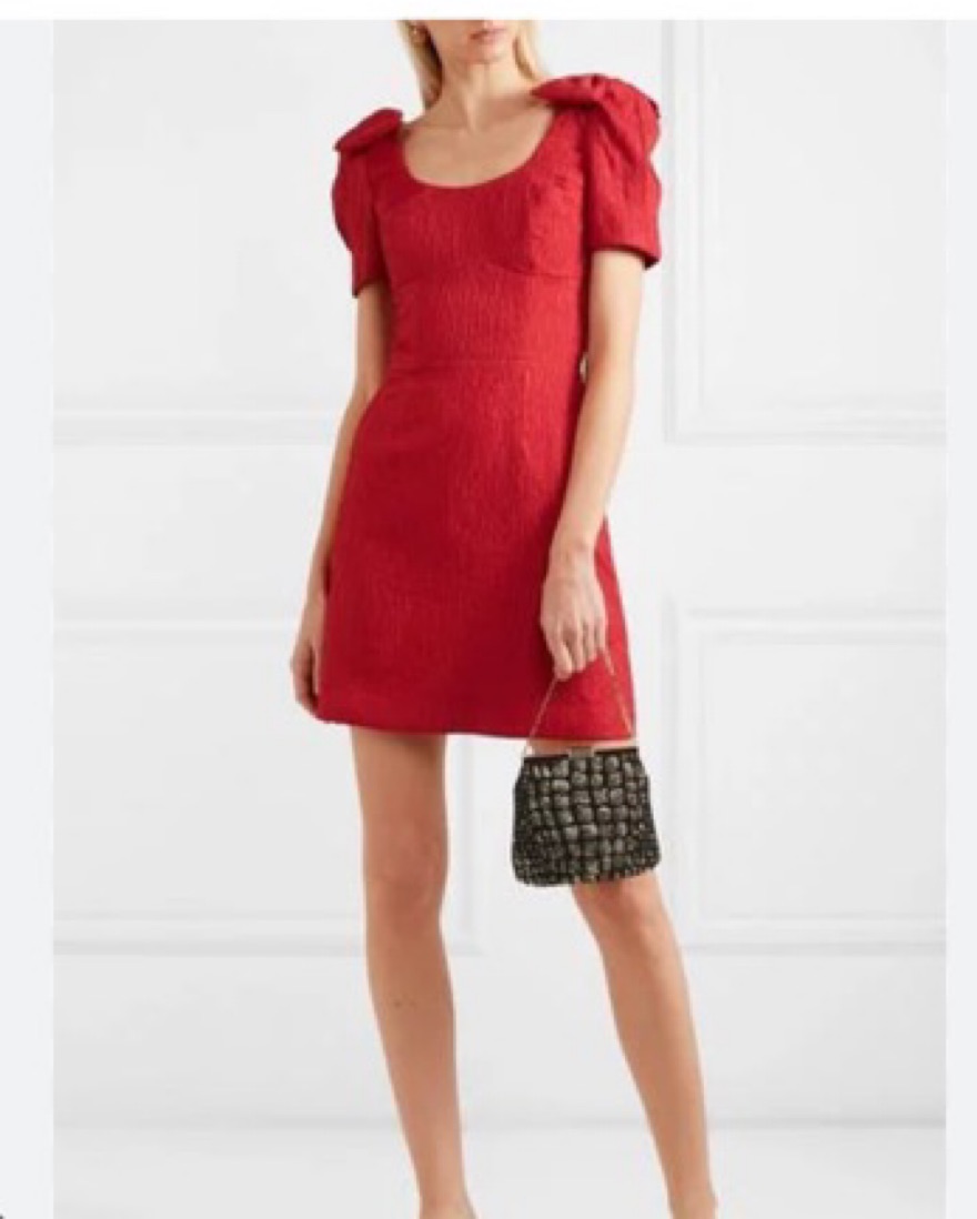 rebecca vallance red bow dress Rebecca Vallance Red Bow Dress by Rebecca Vallance