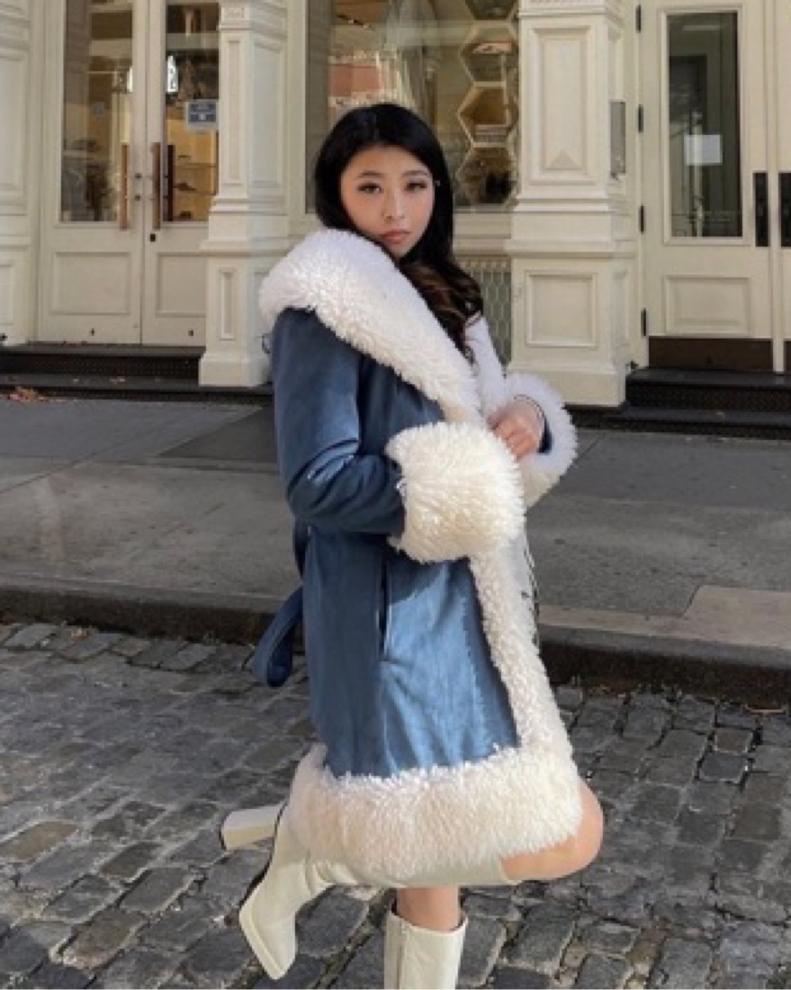 Simone coat シャーロット シモーヌ Rent Charlotte Simone Pink Coat