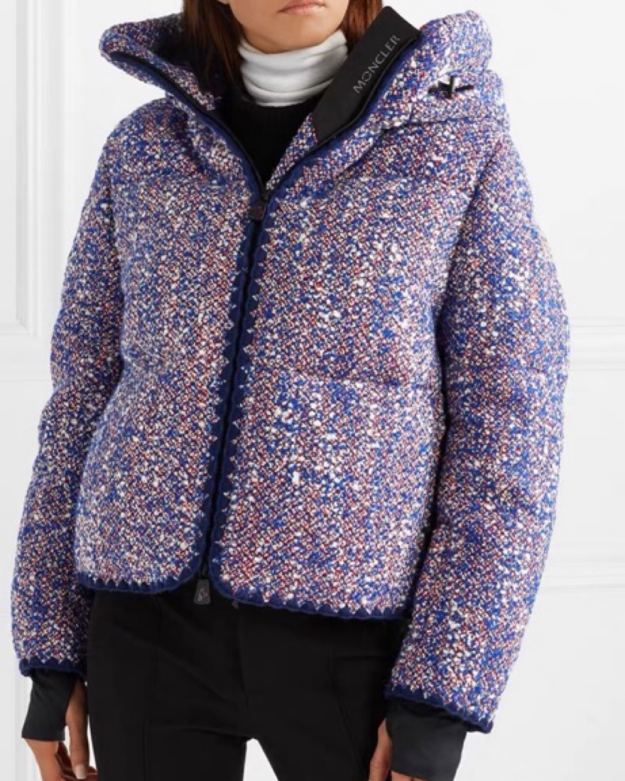 *ゆい*✨️MONCLER✨️モンクレール　 ホワイニット Moncler tweed ski Jacket by Moncler - Pickle