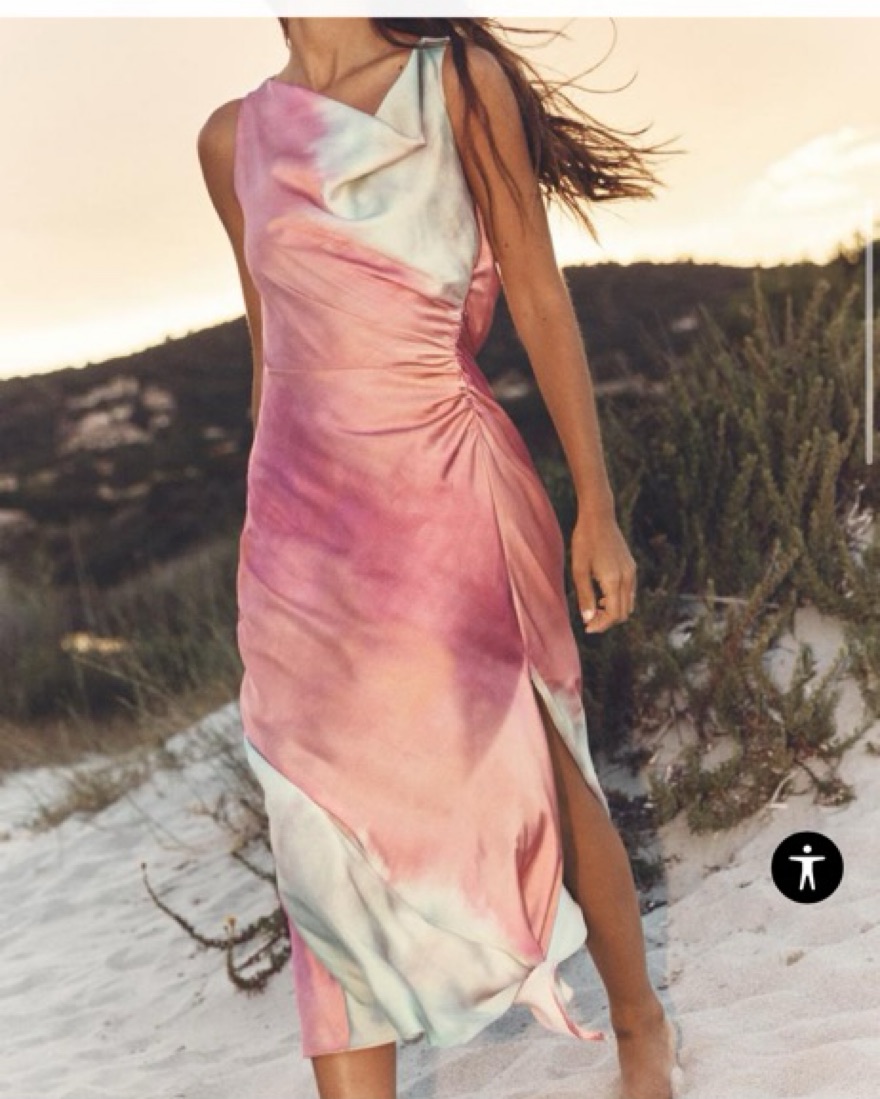 安心★関税込み★ZARA★TIE-DYE PRINT MIDI DRESS Zara | Dresses | Zara Tie Dye Print Midi Dress | Poshmark