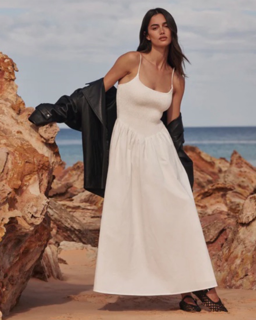 dissh milano midi dress Dissh Milano Basque Waist Dress by Dissh