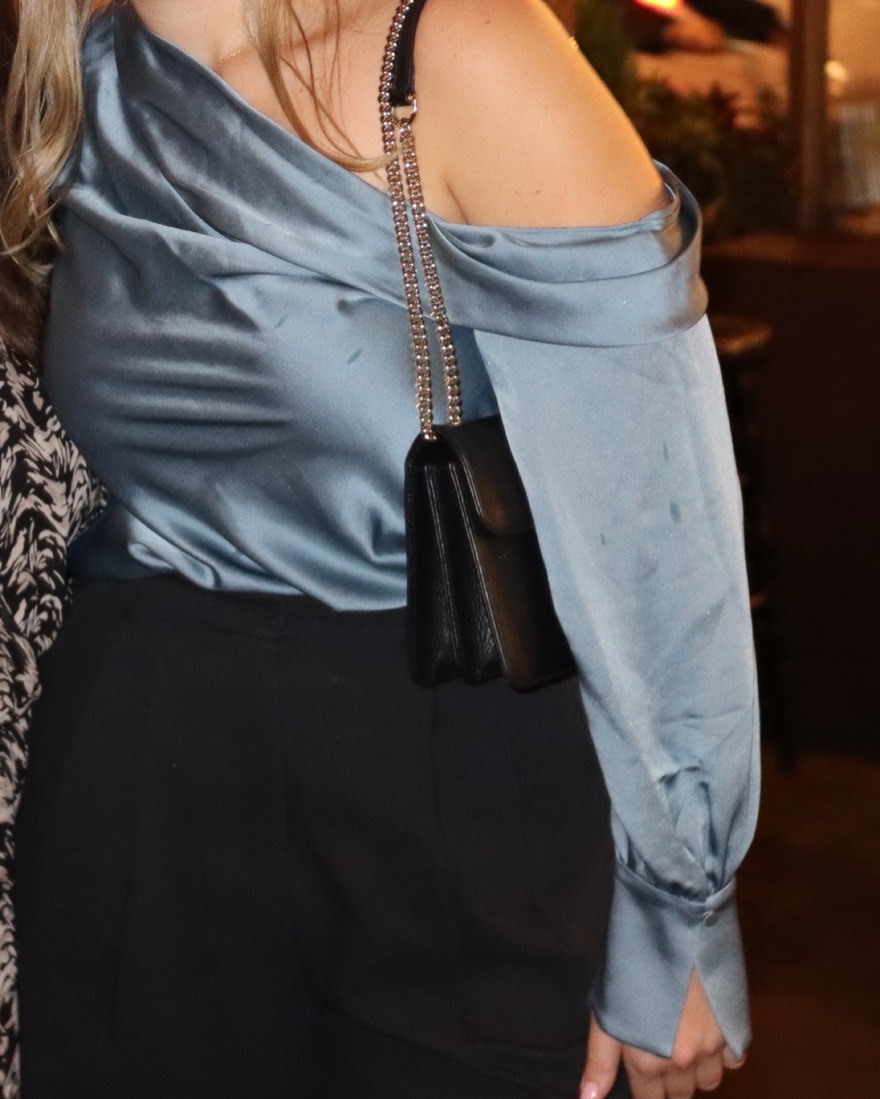 Simkhai Alice One Shoulder Blouse by Jonathan Simkhai - Pickle