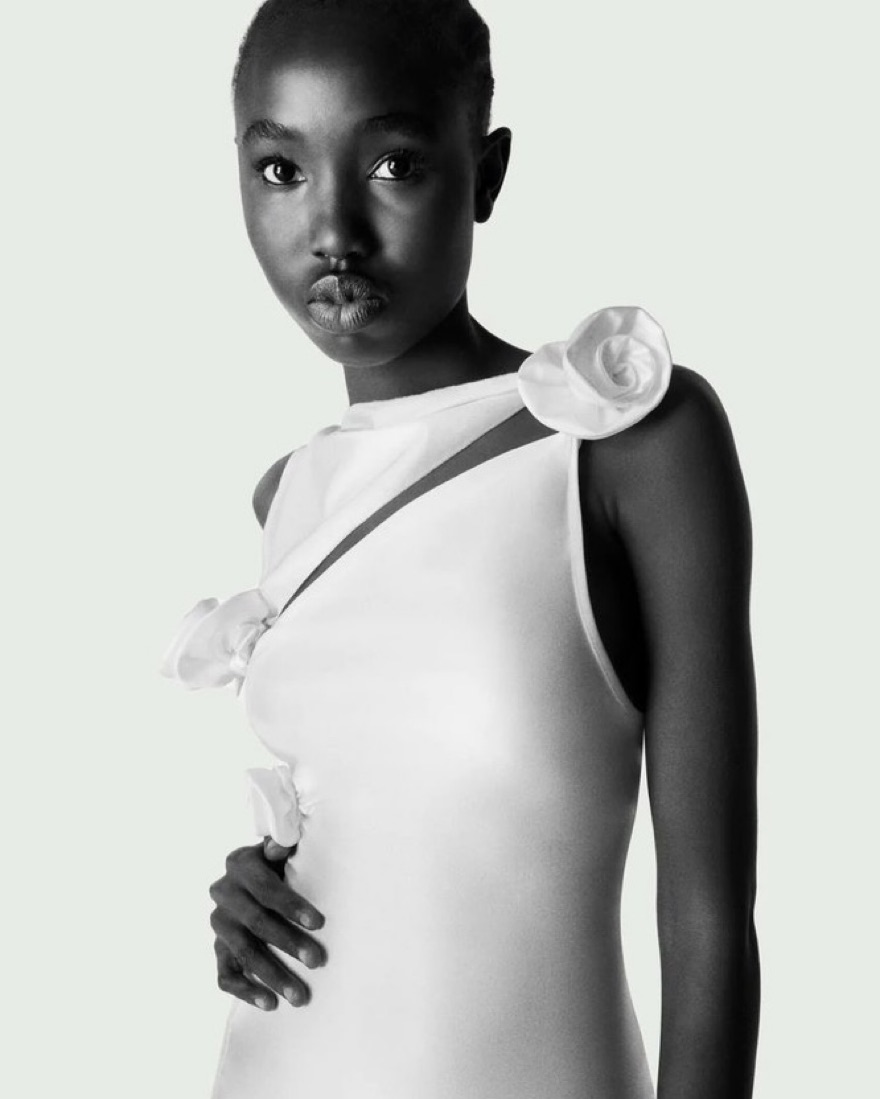 Coperni Asymmetric Flower Gown | Pickle
