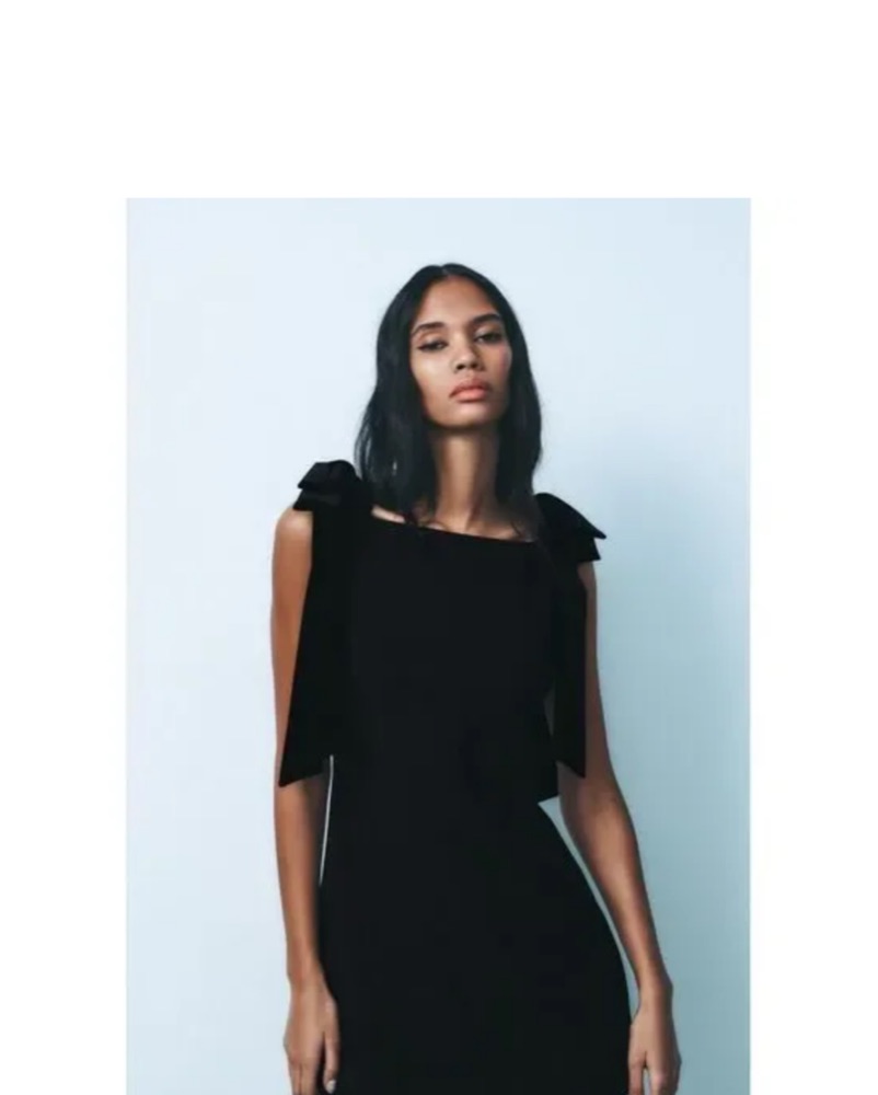 black velvet zara dress ZARA.Short velvet dress TS – Hibuy market main image 1