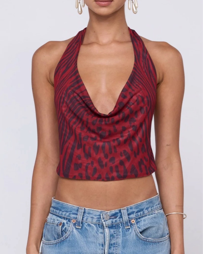 Resa Lea Top In Vixen by RESA - Pickle