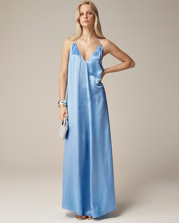 パーティードレス Blue Acapulco Print Gathered Silk Blend Dress LILLY PULITZER Pearce Ruffle Maxi Dress Corsica Blue Toucan