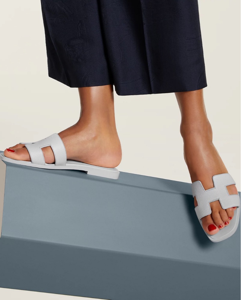 Hermes Oran 37 Bleu Glacier by Hermes - Pickle