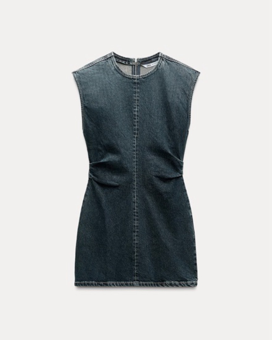 Zara Mini Denim Dress | Pickle