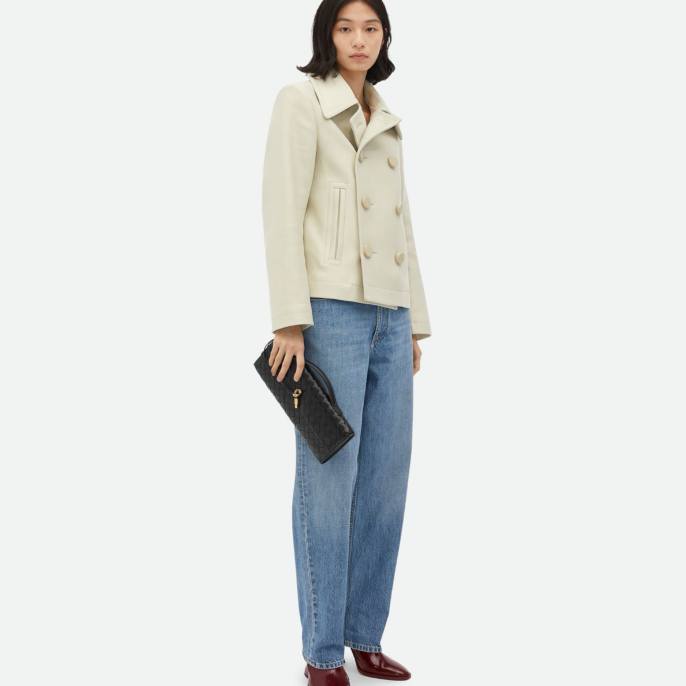 【国内送関税込】BOTTEGA VENETA ☆ Long Andiamo クラッチ 国内送関税込】BOTTEGA VENETA ☆Long Andiamo クラッチバッグ