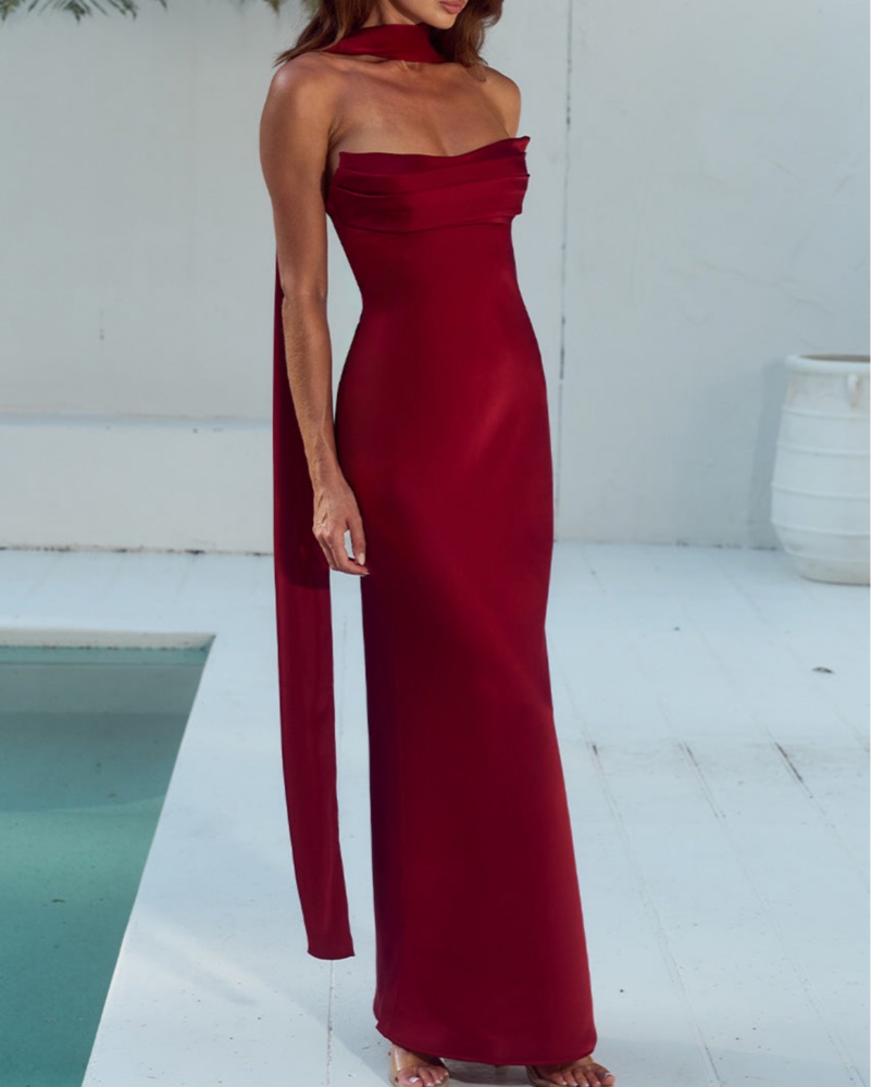 long cotton tube dress LEMAIRE reversible in washed silk Size:13-14 Y holiday-wear on style for easy Wedding Guest Dresses Spanish