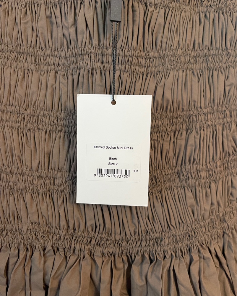 VIP【関税送料無料】希少 Matteau Gathered bodice mini dress Shirred-Bodice-Mini-Dress-