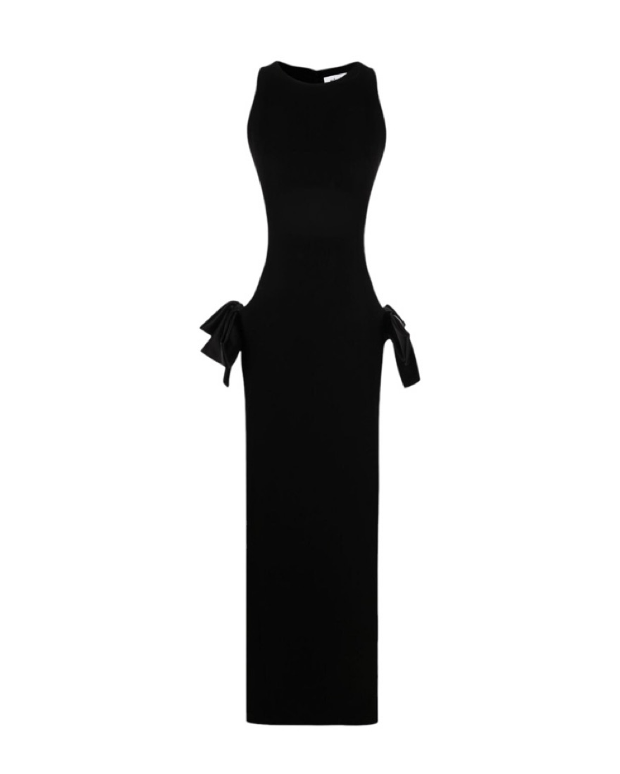 Monot Bow Cutout Dress by Monot - Pickle