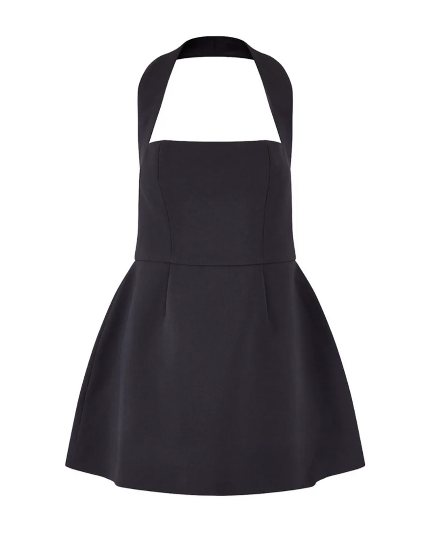 odd muse black halter dress Odd Muse Black Halter Mini Dress Size S by Odd Muse