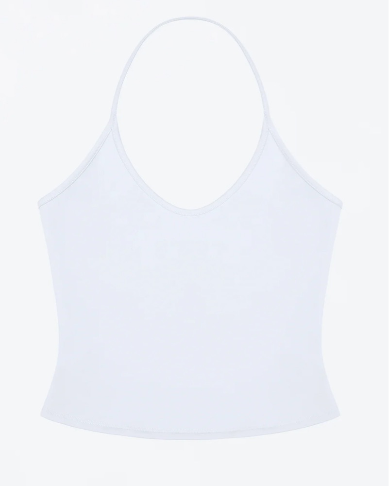 トップス tankair HALF MOON HALTER Half Moon Halter in Clay - Tank Air
