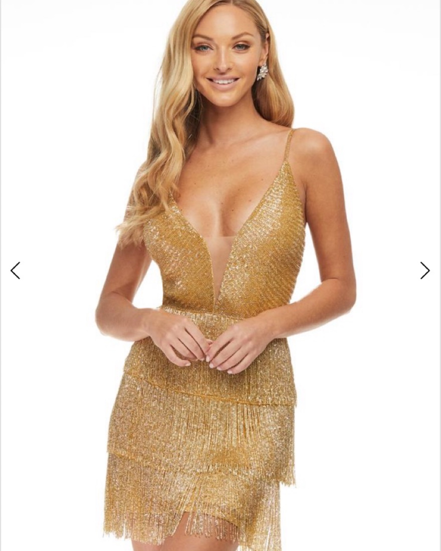 gold ashley lauren dress Lady Black Tie - 11236 - Gold/black - Ashleylauren