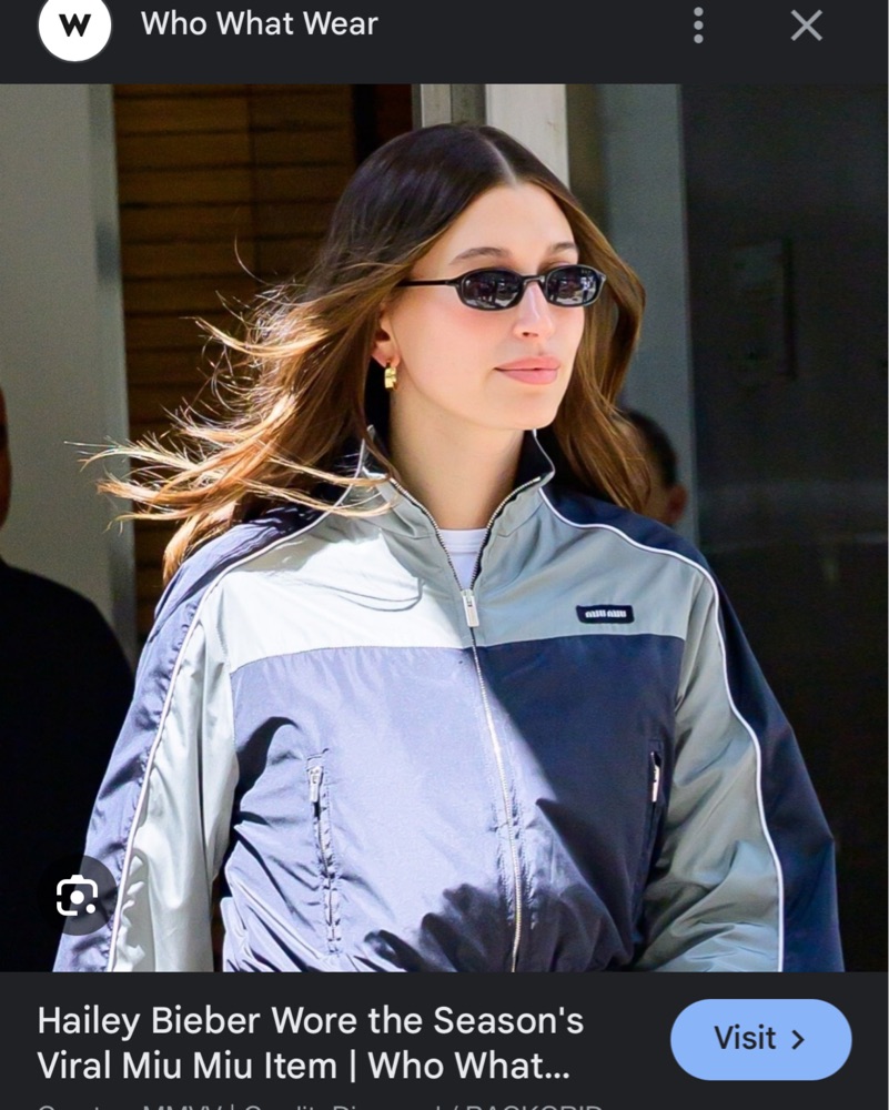 MIU MIU Technical cropped track jacket by Miu Miu - Pickle