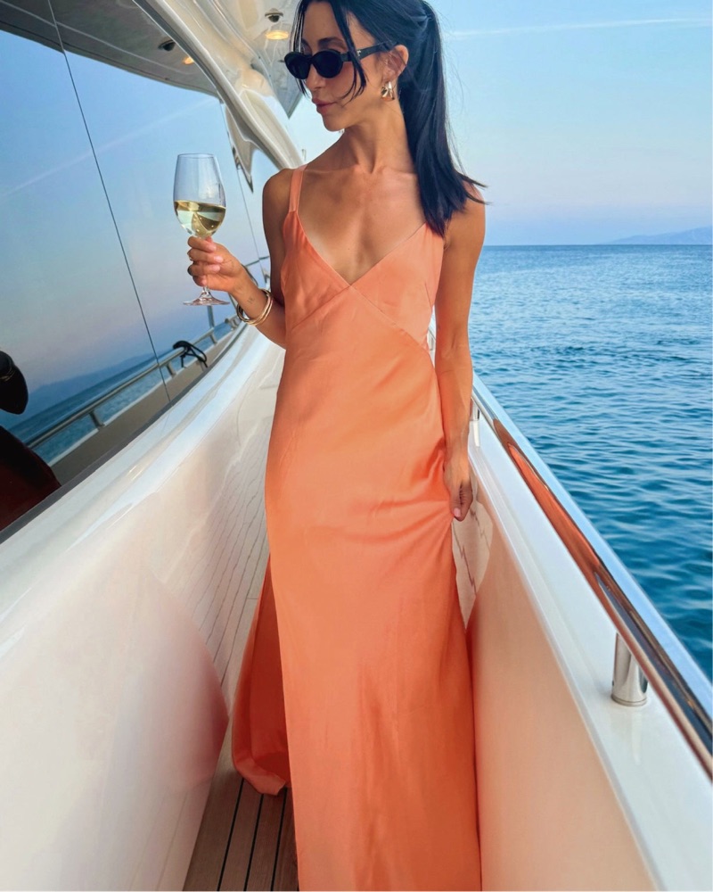 show me your mumu orange dress Tinsley Tube Dress, in Cantaloupe Light Taffeta, Size: Medium | Show Me Your Mumu