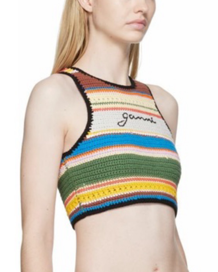 Ganni Crochet Top by Ganni - Pickle