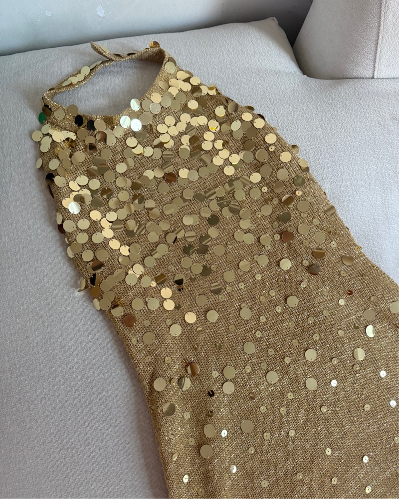 asta resort gold mini dress Asta Resort Alex Mini Dress Gold by Asta Resort