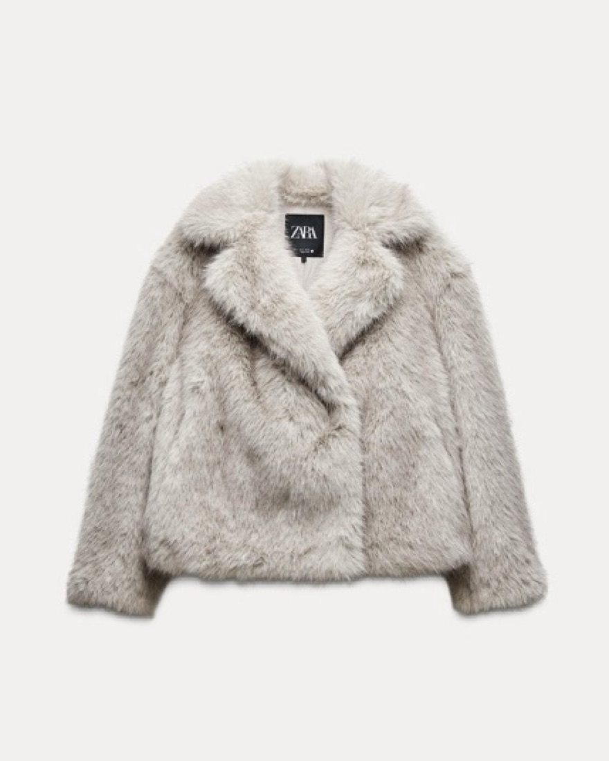 Zara Faux Fur Jacket | Pickle