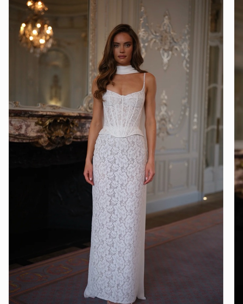 Rosie Etienne Ponelope Lace Gown by Rosie Etienne - Pickle