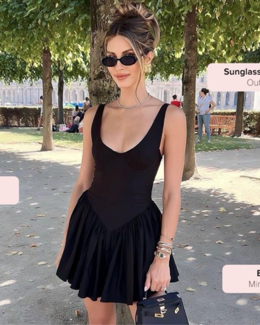 Alyn mini Dress In black -NBD by NBD - Pickle