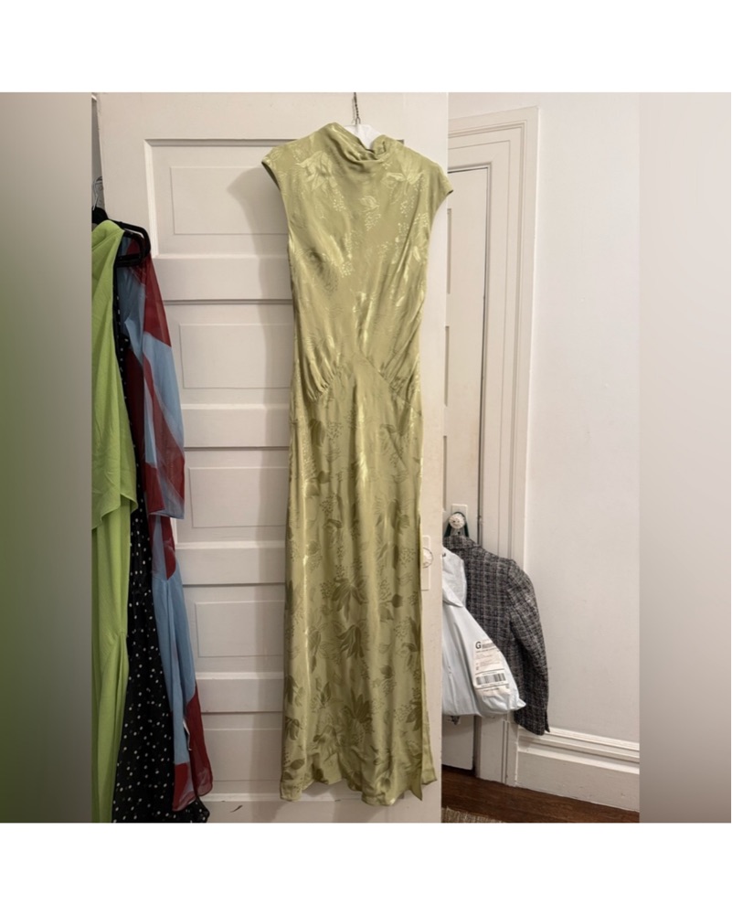 L'Academie Sage Green Maxi Dress by L'Academie - Pickle
