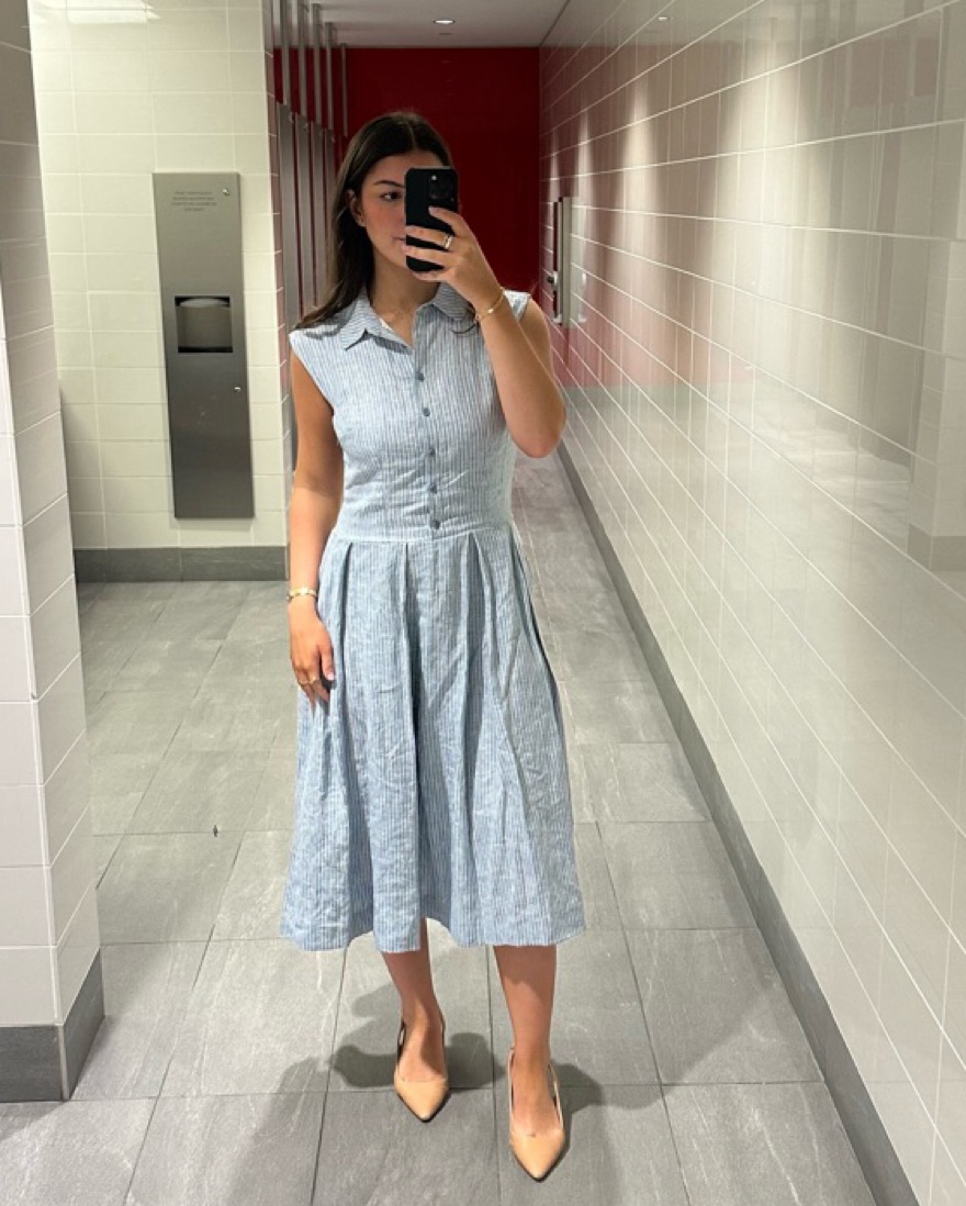 portofino linen tunic dress reviews Portofino Linen Dress - Made in Italy main image 0