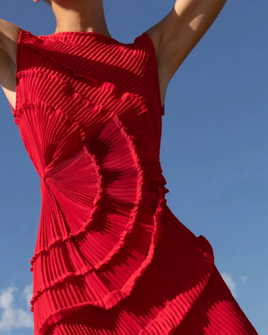 Georgia Hardinge - Red Opal Dress by Georgia Hardinge - Pickle