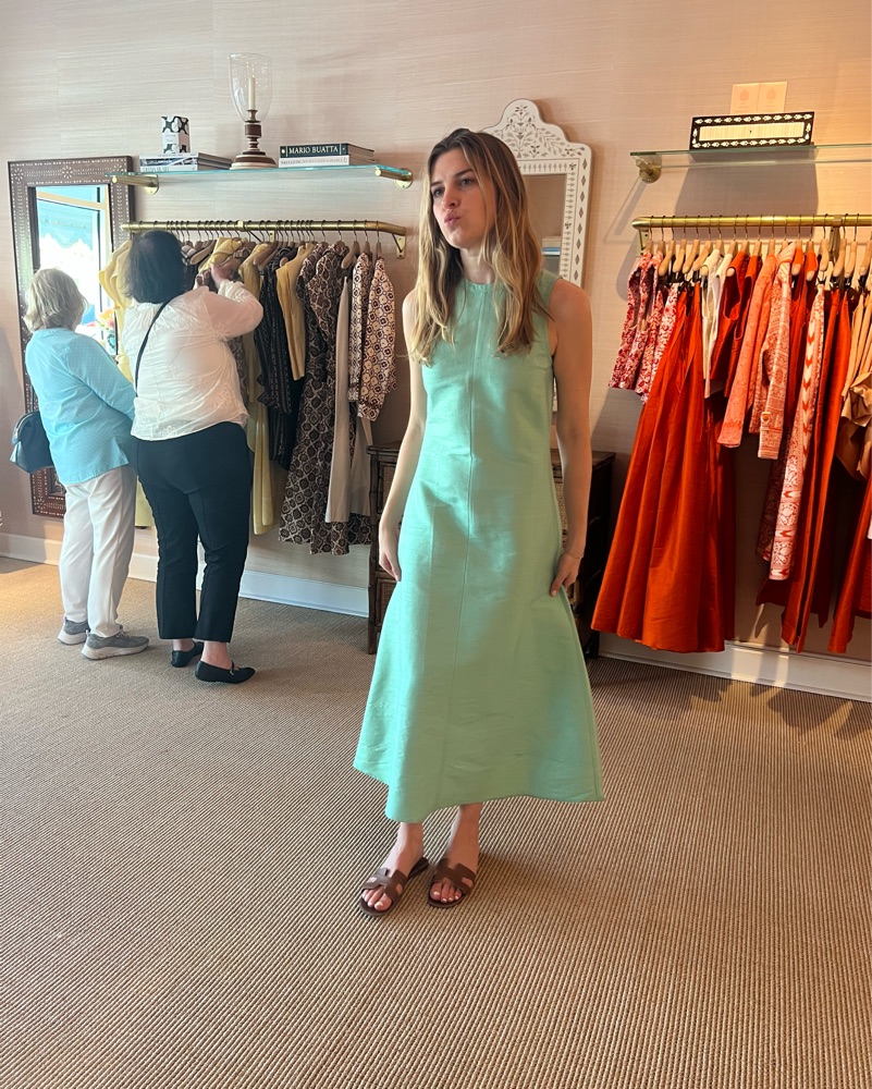 Julia Amory Mint Green Maxi Dress by Julia Amory - Pickle